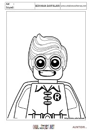 lego-batman boyama sayfaları